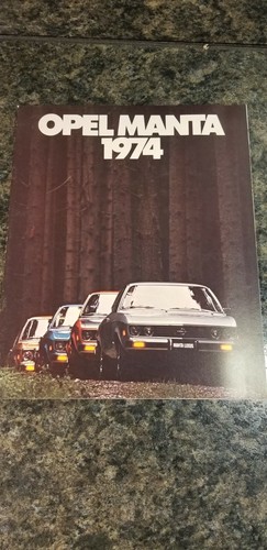 1974 opel manta dealer sales - 1974,