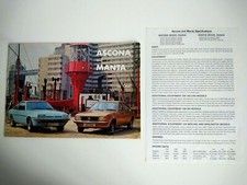 OPEL MANTA ASCONA 1.6 1.9