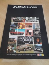 Vauxhall-Opel Vehicle Range