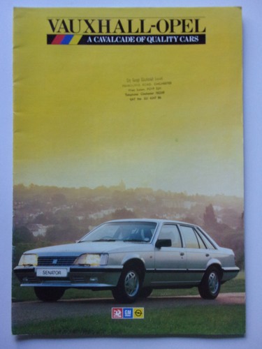 Vauxhall opel orig 1985 - 1985, uk