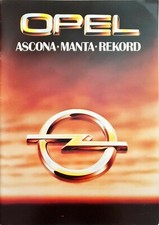 Opel Ascona Manta Rekord Range