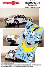DECALS 1/43 REF 1411 OPEL