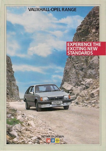 Vauxhall opel range - vauxhall, 1984-85