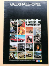 1982 VAUXHALL OPEL RANGE Sales