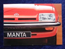 Opel Manta B brochure 7.1976