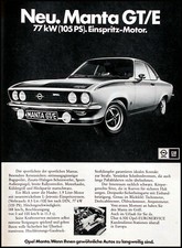 1974 Opel Manta A GT/E