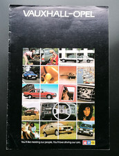 1982 VAUXHALL OPEL RANGE Sales