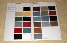 Vauxhall-Opel paint colours