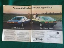 Opel manta coupe & Manta hatch