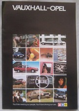 October 1982 Vauxhall Opel
