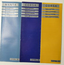 Opel catalogue dealer stamp