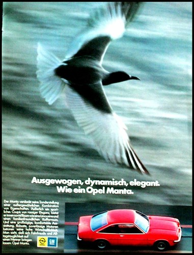 1976 opel manta - b, gt/e