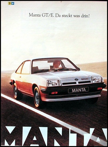Opel manta e original - manta, b