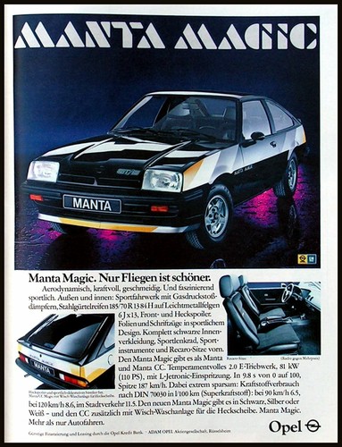 Opel manta magic - opel,