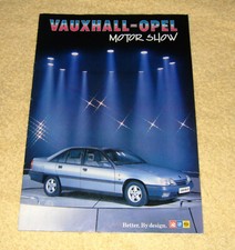 Vauxhall Opel car range 1986