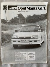 Opel Manta GT/E AutoTEST -