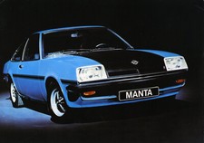 Opel Manta B Brochure, 1977