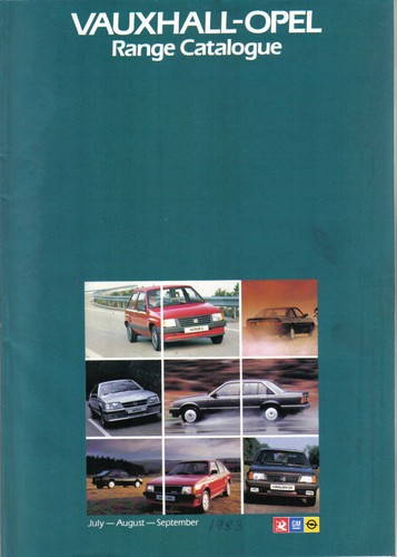 Vauxhall opel range jul1983 - range,