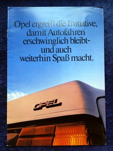 Opel program brochure - opel,