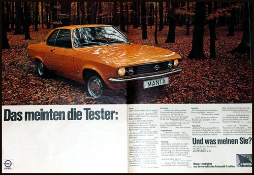 Opel manta original - opel,
