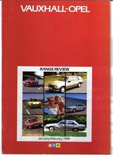 Vauxhall Opel Jan-Feb 1984 UK