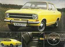 Opel Range 1971-1972 UK
