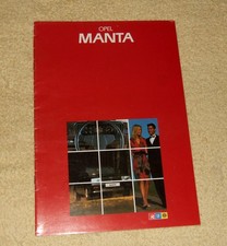 Opel Manta Range September