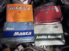 opel manta hand books