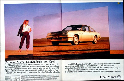 Opel manta original - "gt/e",,