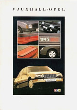 Vauxhall Opel Range 1987-1988